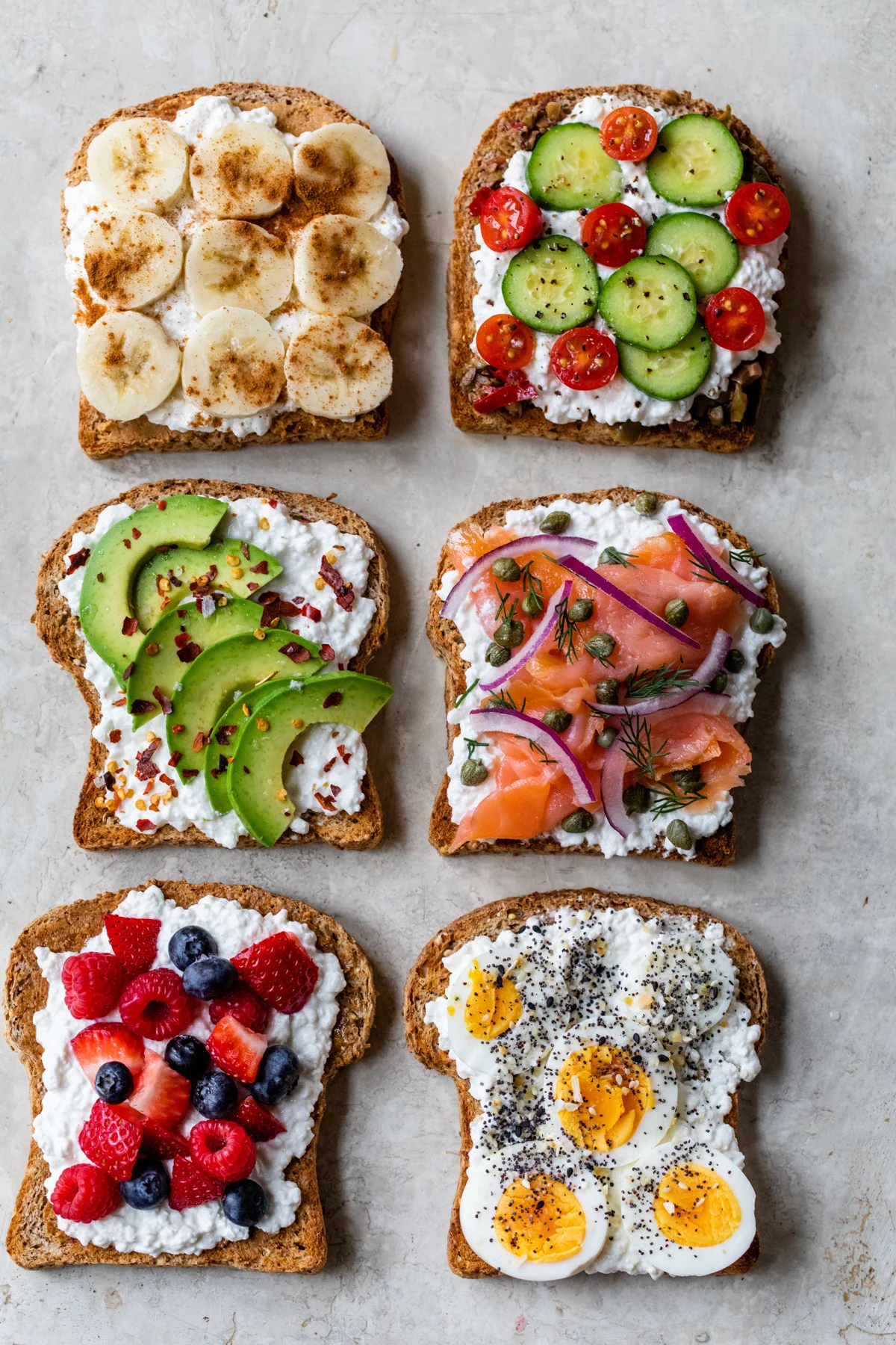 Quick 5-minute Cottage Cheese Breakfast Toast