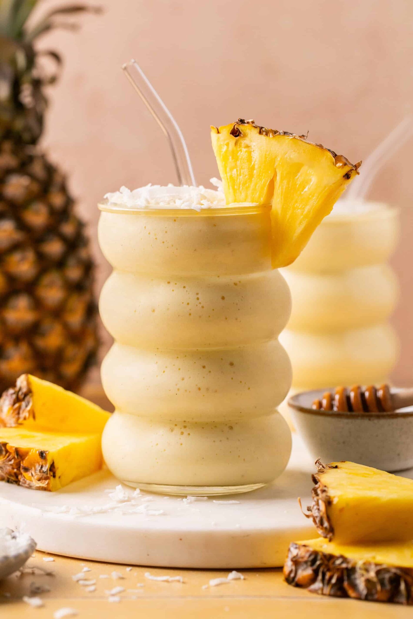 High Protein Tropical Cottage Cheese Smoothie